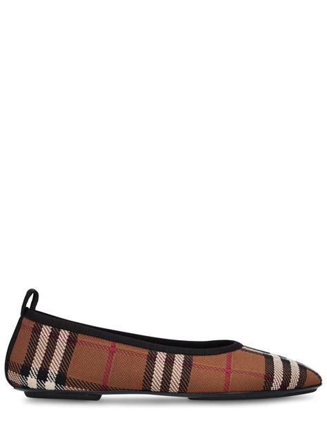 ballerine burberry bambina|Burberry Baby Check Knit Ballerina Flat (Women) .